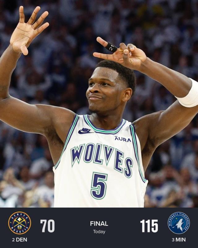 开云kaiyun首页-NBA卫冕冠军历史最惨一败！森林狼45分打爆掘金