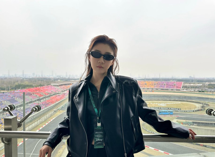 陈梦亲临F1现场盛赞速度与激情|乒乓球|赛车|运动_新浪体育_新浪新闻